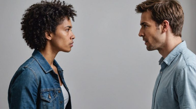 Couple qui se dispute